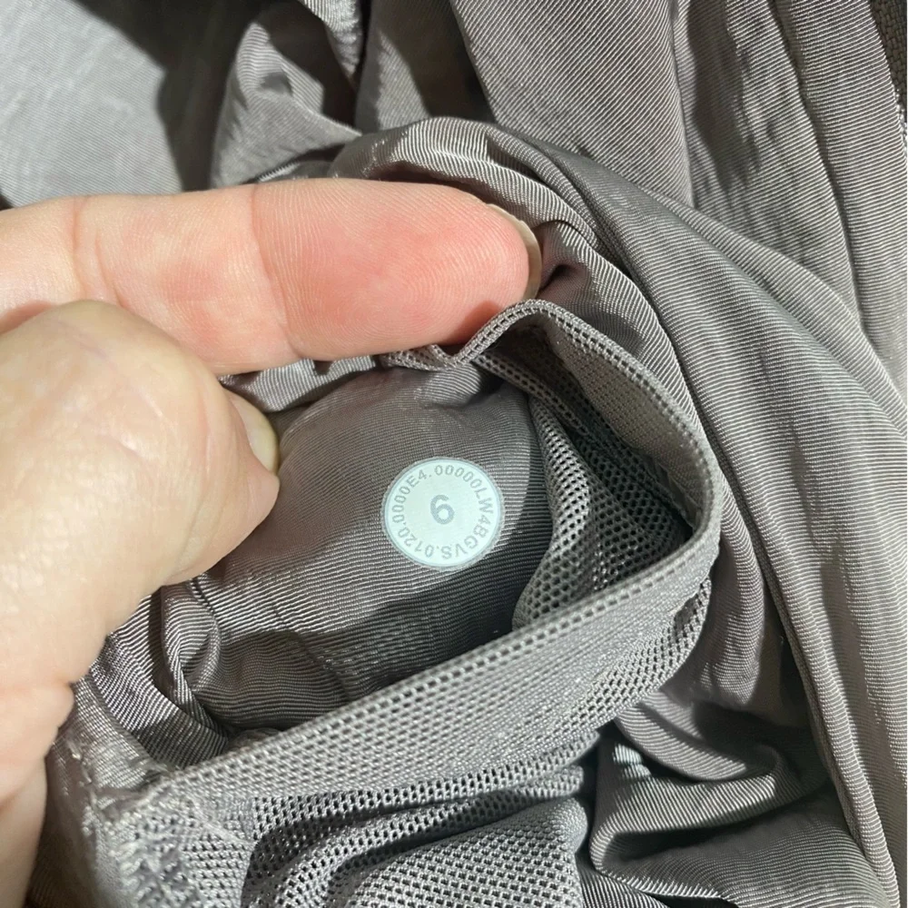 Lululemon Serene Travels Bomber Jacket Sz 6 Purple / Gray